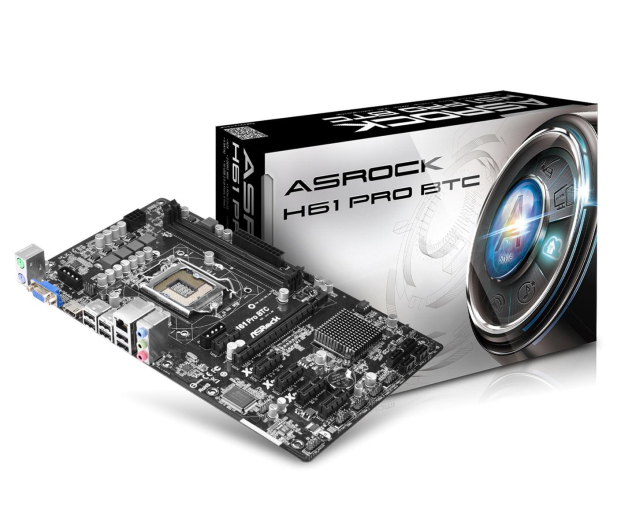 ASRock H61-PRO BTC (H61 PCI-E DDR3) - 168375 - zdjęcie